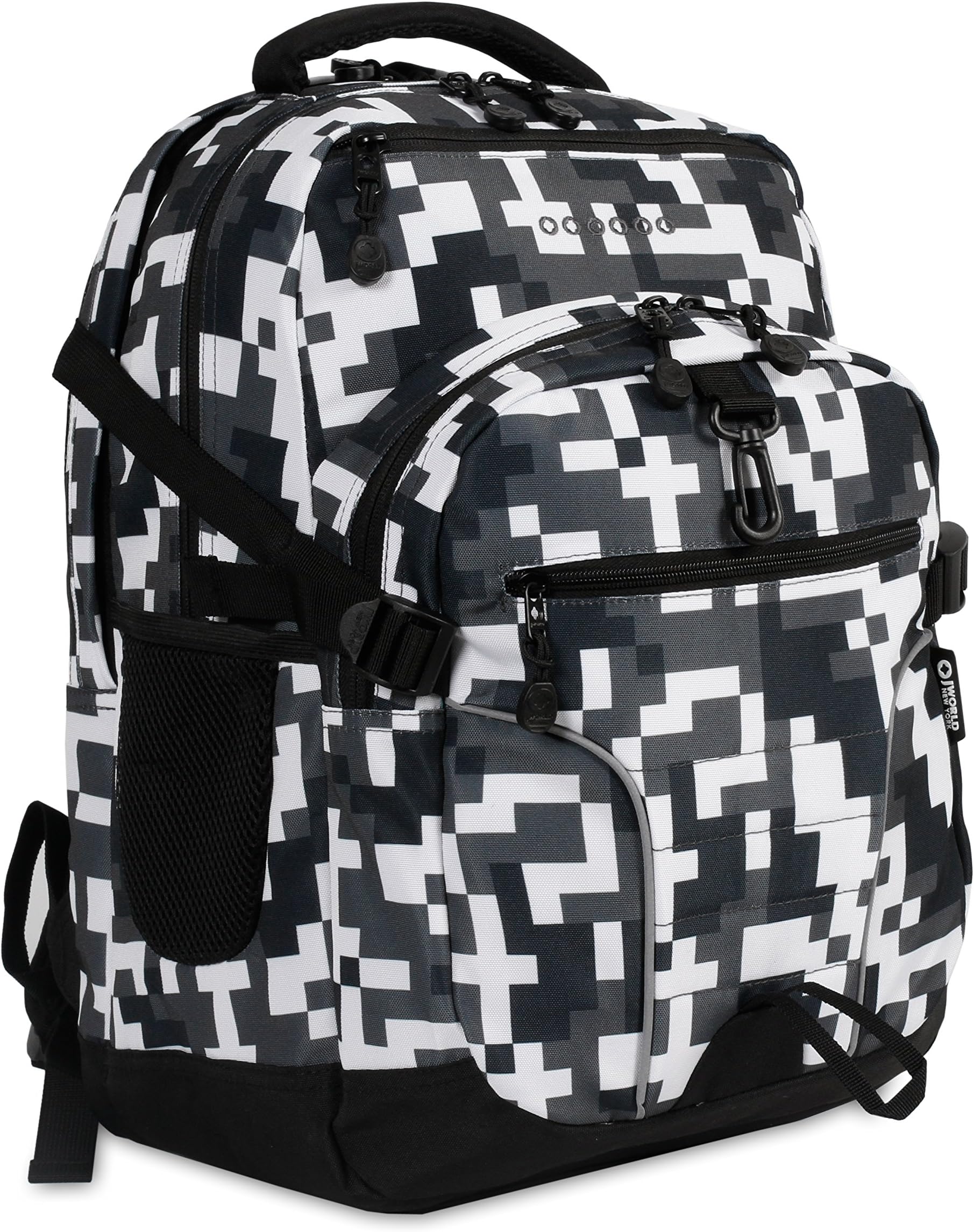 J World New York Atom Multi-Compartment Laptop Backpack