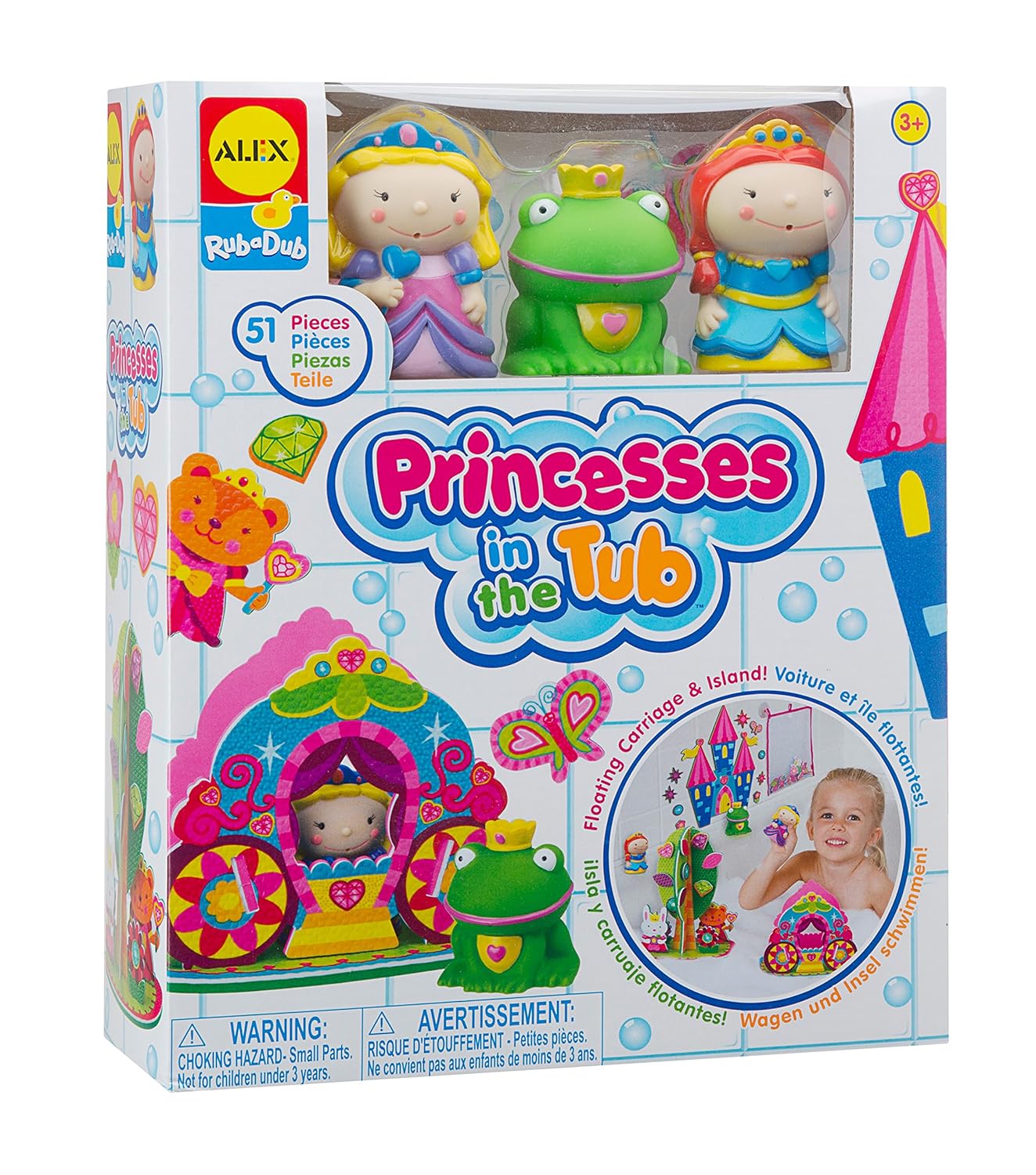 ALEX Toys Rub a Dub Princesses