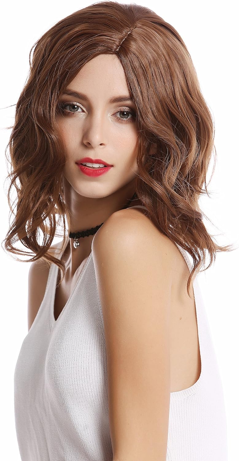 WIG ME UP - YZF-4371-12B Lady Quality Wig short shoulder length Bob Longbob sexy and wild parting and wave brown - Image 3