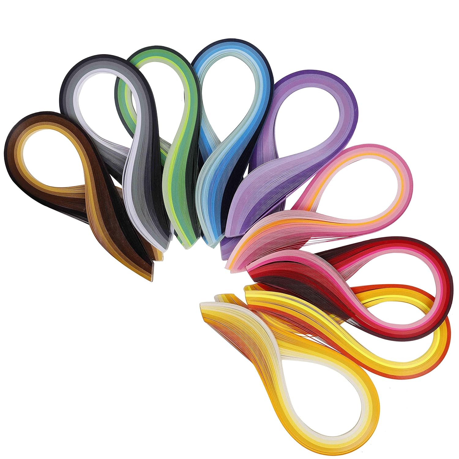 Quilling Papers, Quilling Strips Colors Quilling Art Strips as