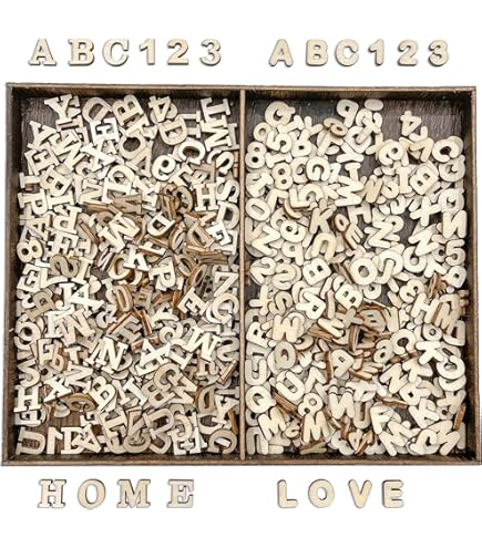 Painted wooden Letters decorated with Patterns | DIY guide Painted wooden Letters decorated with Patterns | DIY guide