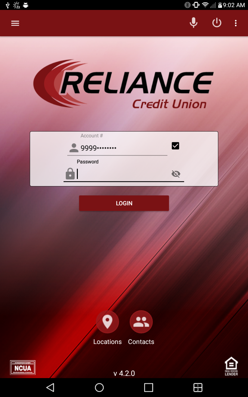 RelianceCU Mobile for Android