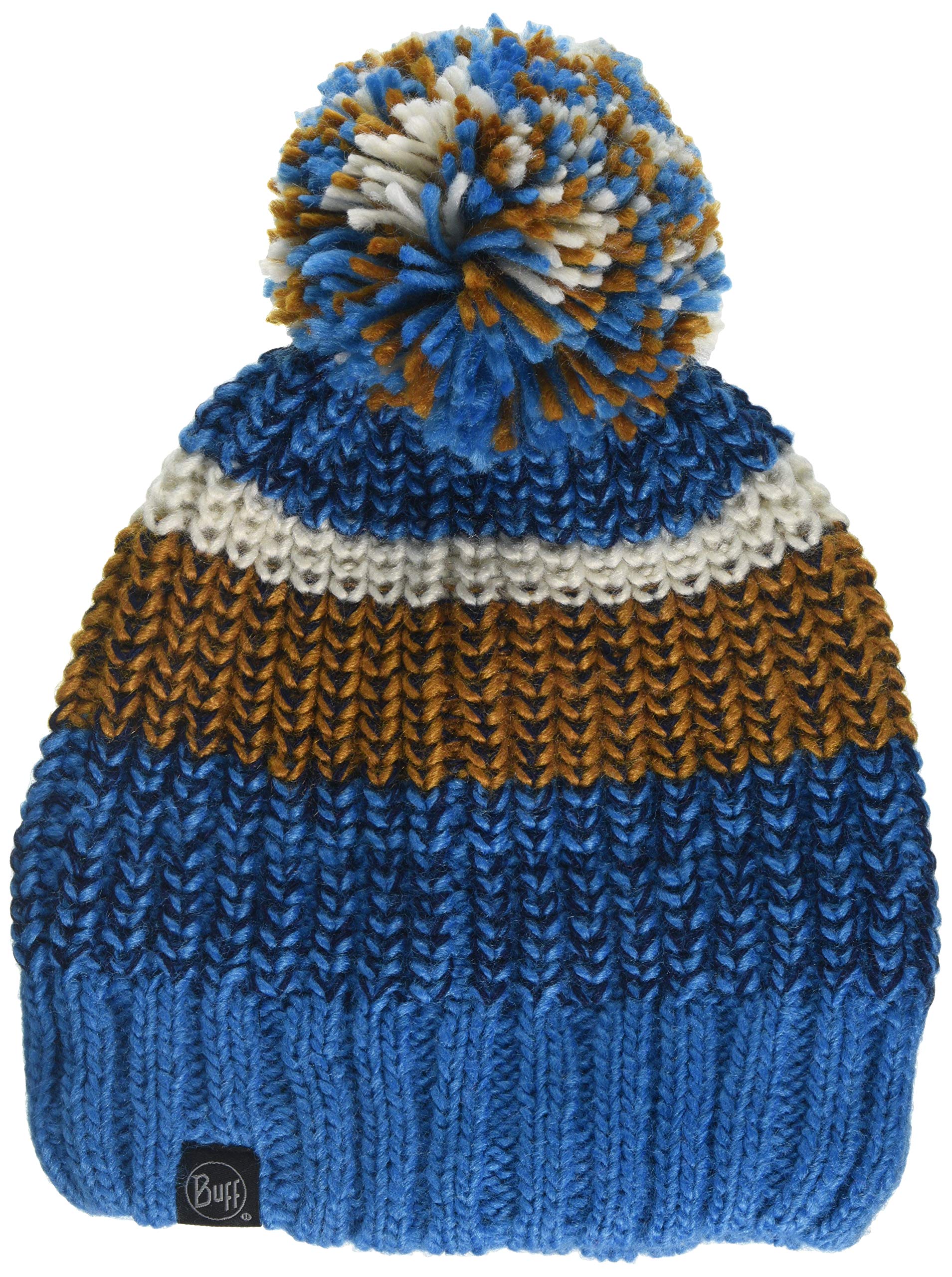 Buff Men Knitted Hat - Stig Teal Blue, One Size