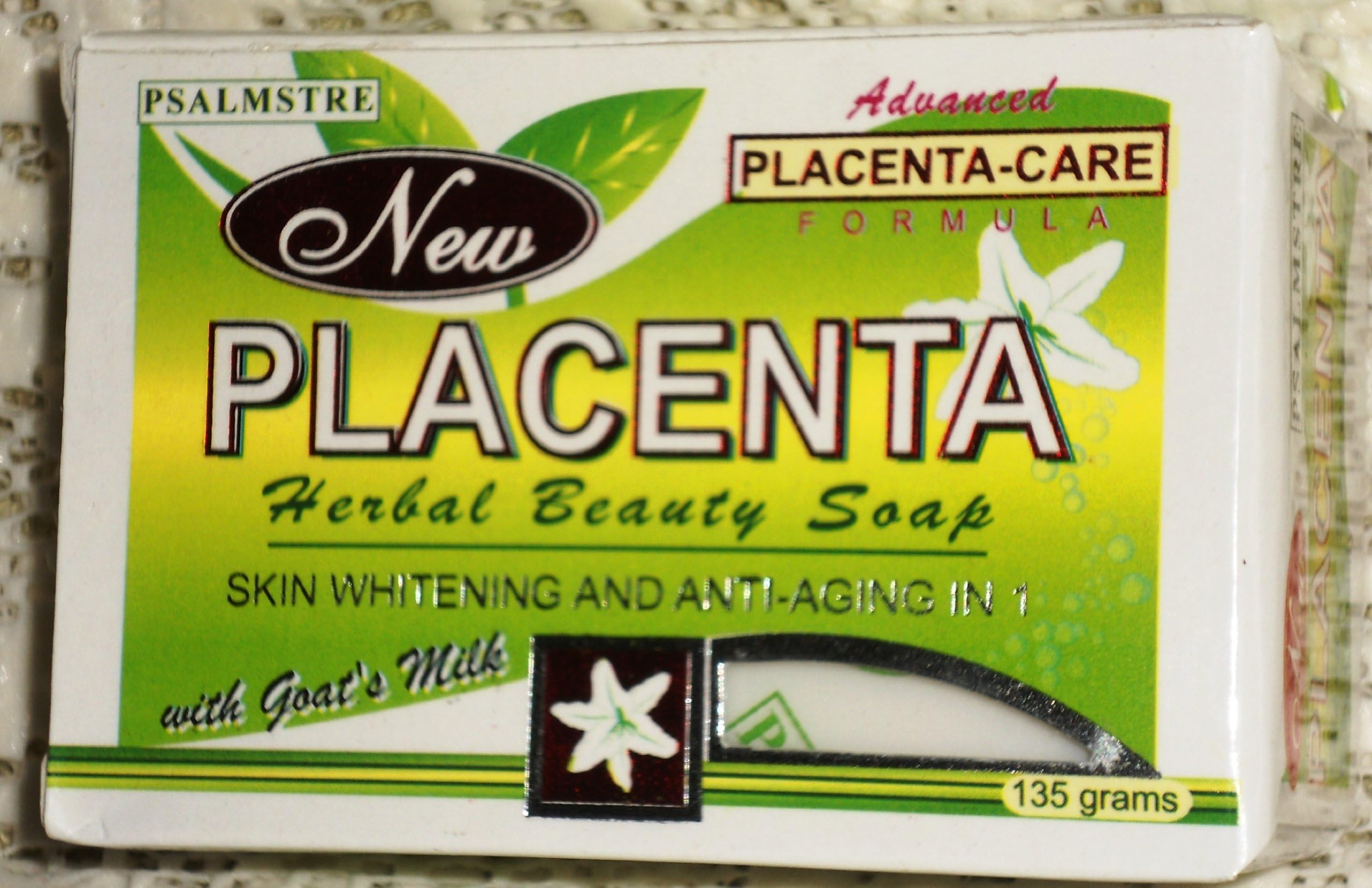New Placenta Herbal Beauty Soap (135 Grams)