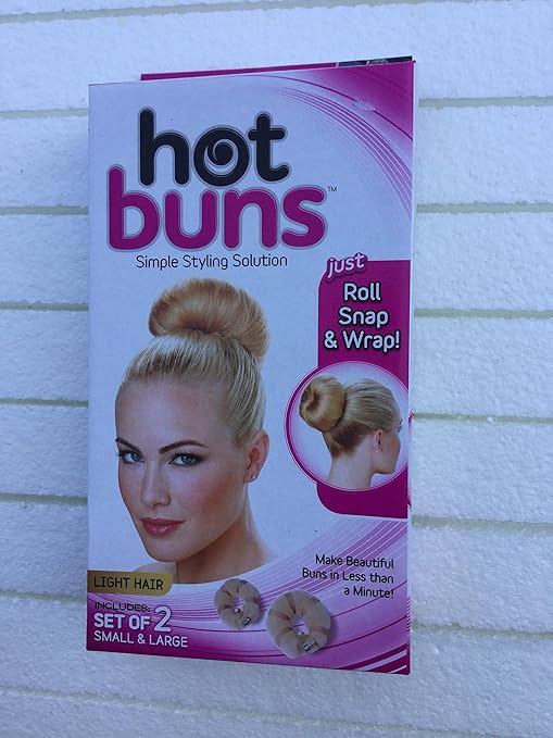 Amazon Com Hot Buns For Lgt Hair Home Kitchen