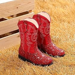 Motasha Girls Cowboy Boots Toddler Girls Boots