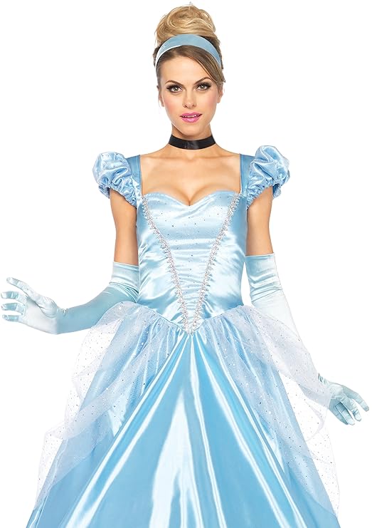 Leg Avenue 85518 - Classic Cinderella Damen kostüm, Größe S (Blau)