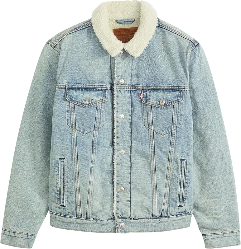 Chaqueta tipo 3 Sherpa Trucker para hombre, Kentucky Blue Sherpa - Azul, M