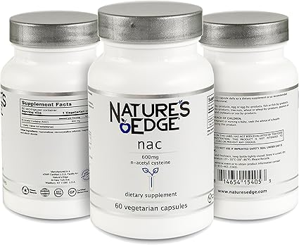 Amazon Com Nature S Edge N Acetyl Cysteine Supplement N Acetyl