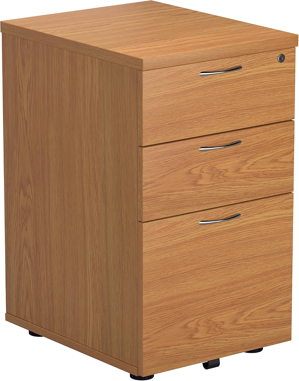 Office Hippo Heavy Duty Pedestal Filing Cabinet, File Cabinet, Office Cabinet with Anti-Tilt Mechanism