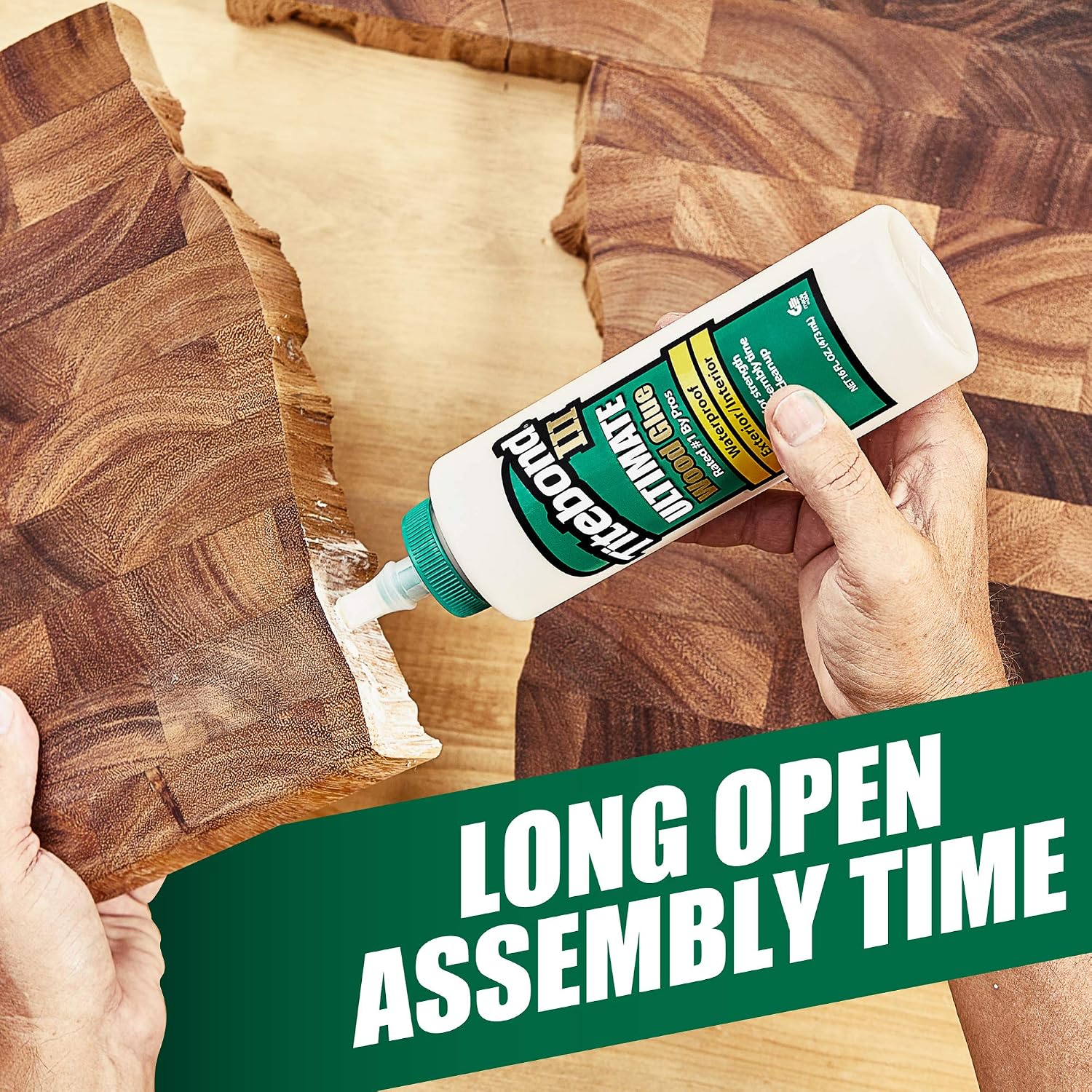 Titebond 1412 ZL-141/2 Ultimate Indoor and Outdoor Wood Glue, Waterproof, 118 ml, Tan - Image 5