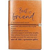 Definition of Best Friend Gift-Friendship Birthday Wedding Retirement Housewarming Farewell Christmas Gift for Best Friends-Cookbook with Blank Pages-Removable Recipe Notebook for Kitchen Keepsake
