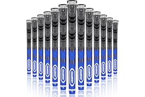 CHAMPKEY Premium Hybrid Golf Grips 13 Pack - All Weather Performance Golf Club Grips - Choose Between 13 Grips with Full Kits and 13 Grips