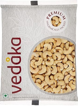 Amazon Brand-Vedaka Premium Roasted and Salted Cashews, 200g