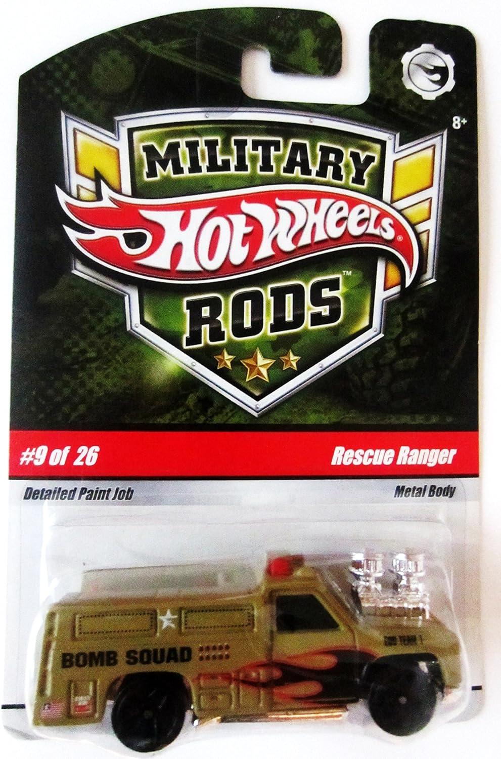 Hot Wheels Military Rods Rescue Ranger 
