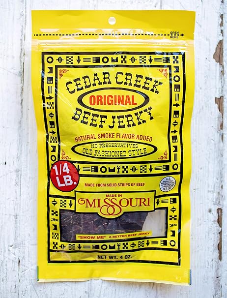 Cedar Creek enterprise 26oz cedar Creek beef jerkey 26ct jar (083982345673)