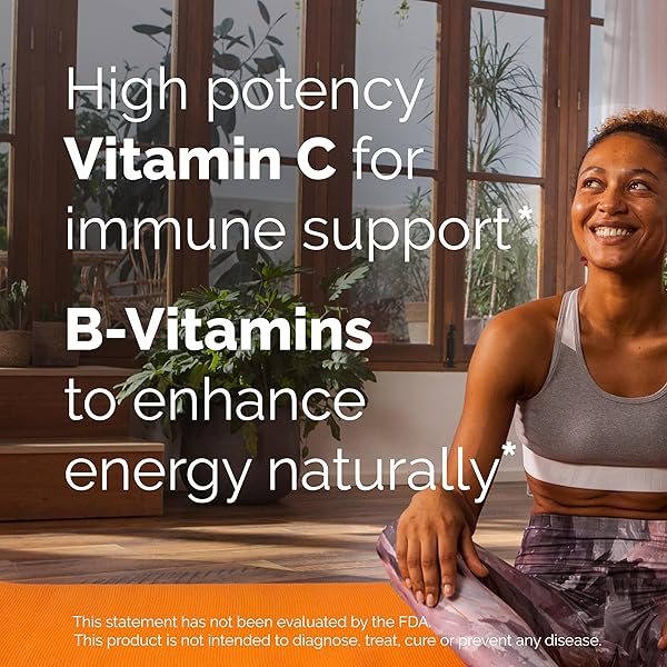 EMERGEN-C VITAMIN C ASHWAGANDHA DRINK MIX, DIETARY SUPPLEMENT FOR IMMUNE SUPPORT, BERRY BLEND – 18 COUNT