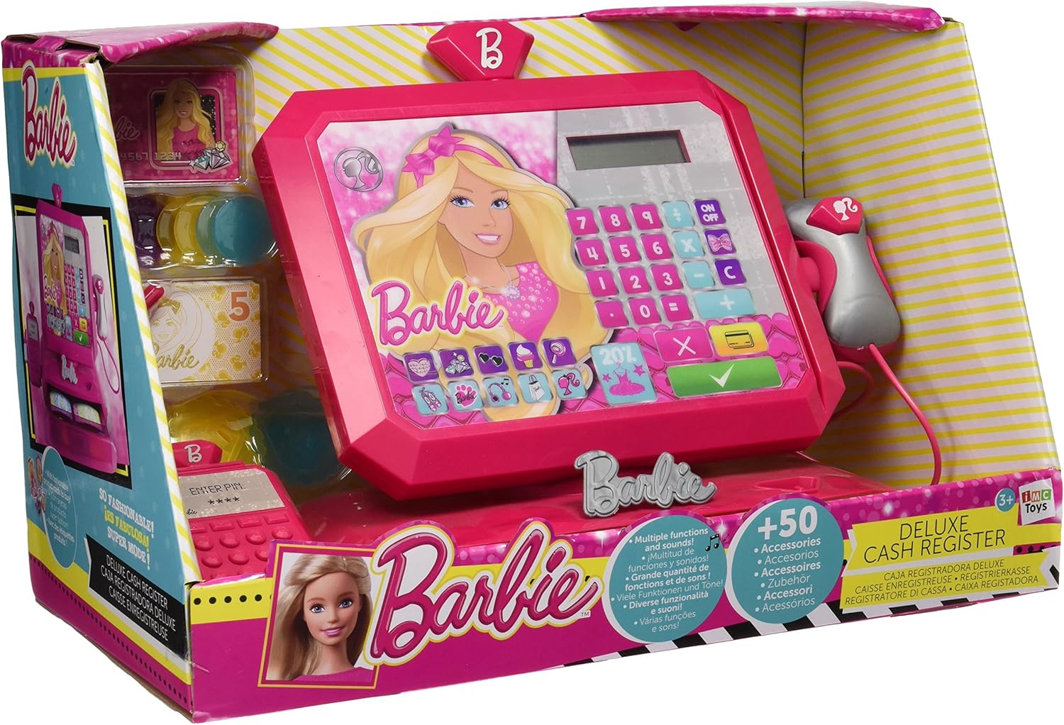 Barbie - Caja registradora (IMC 784802): Amazon.es: Juguetes y juegos