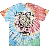 Liquid Blue Mens Grateful Dead Roosevelt Steal Your Face Rose