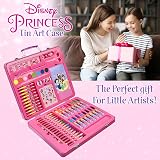 Disney Princess Art Set for Girls 60 Pcs Drawing Painting Coloring Craft Kit view 3