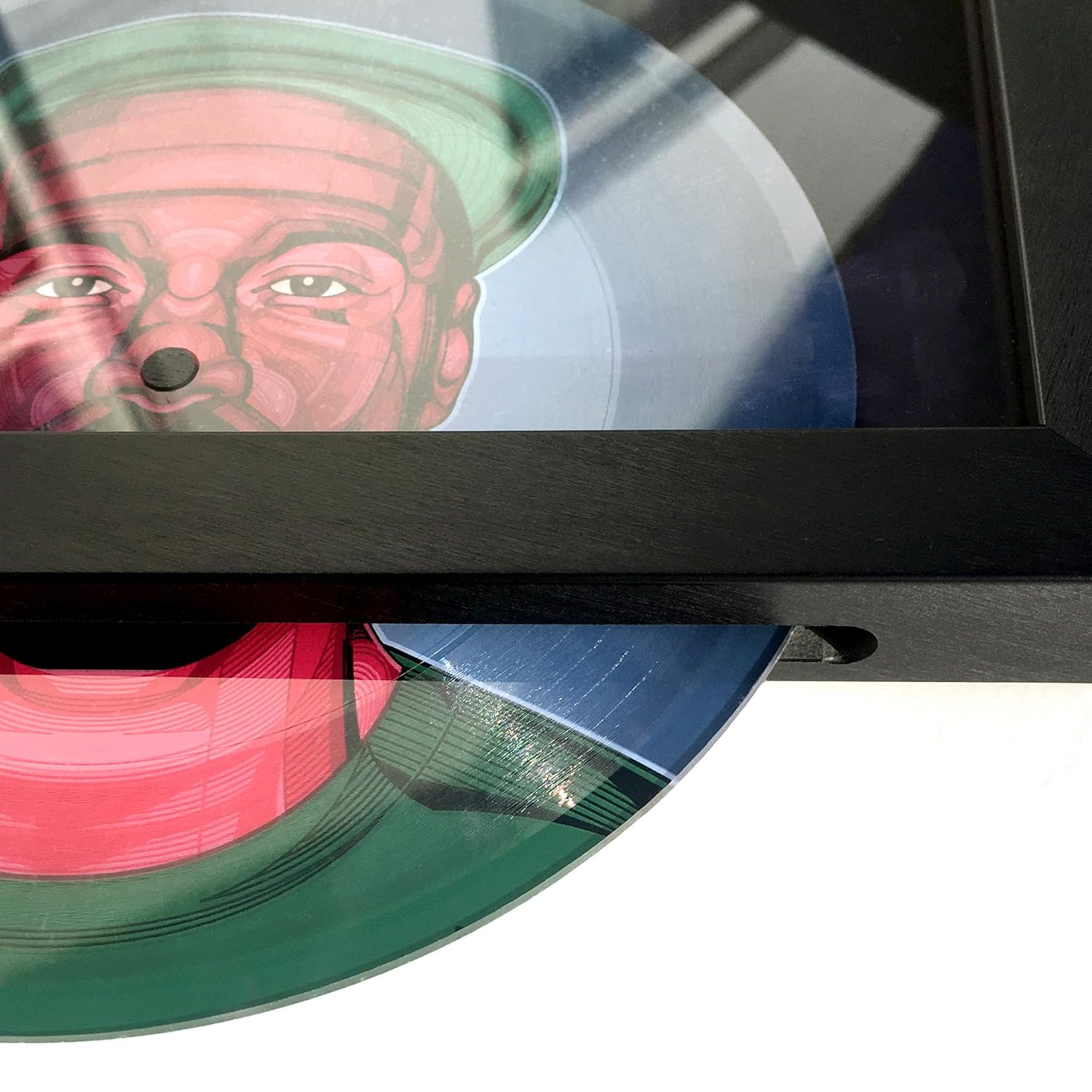 Custom 7 Inch Picture Disc Vinyl + Frame GIFT CARD Handmade