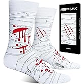 ANTI BASIC Novelty Socks Gift for Men Game Corgi World Cup Soccer Beer Fox Snake Break a Leg Socks …