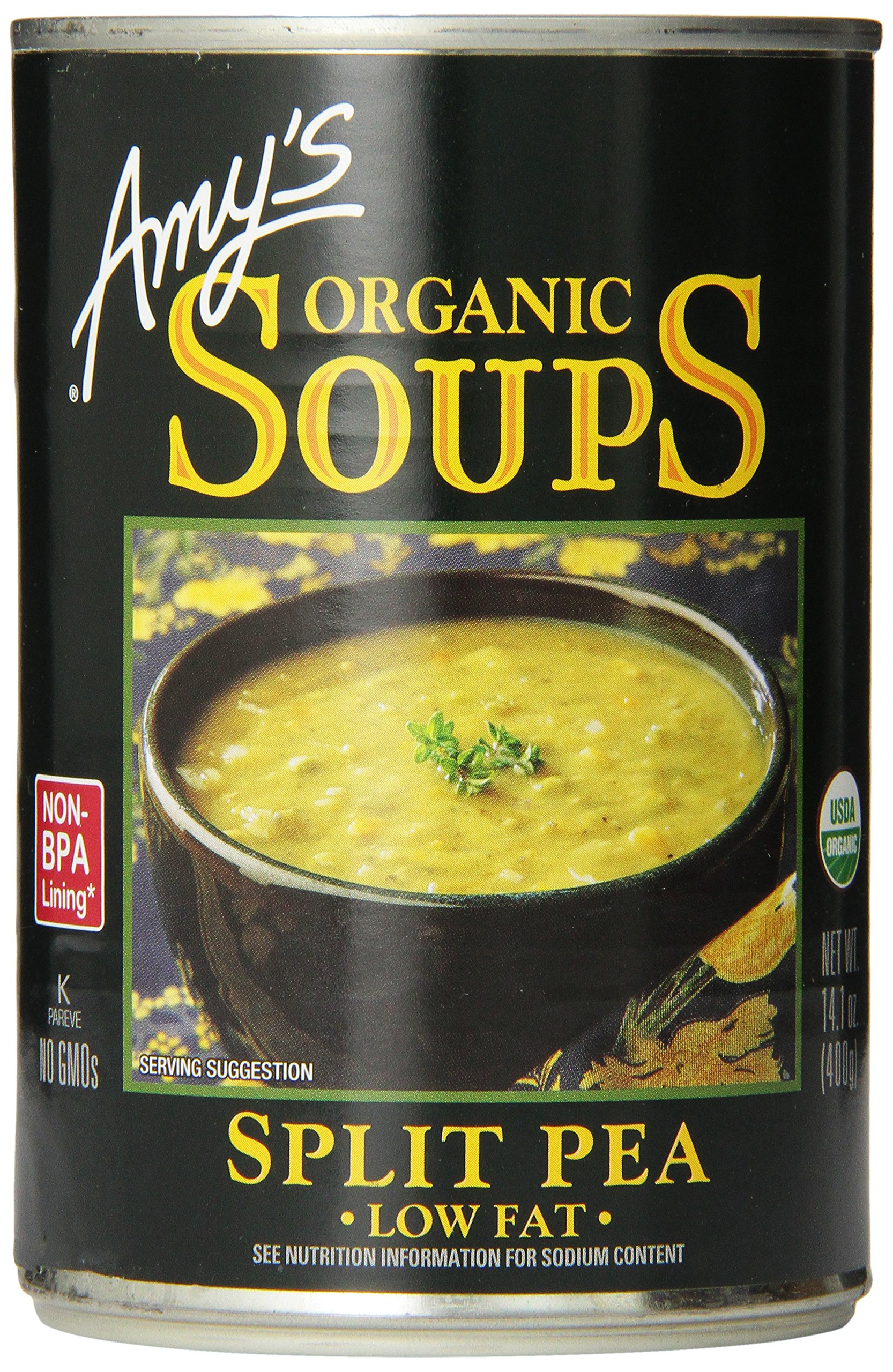 Amy's Organic Soups, Lentil Vegetable, 14.5 Ounce (Pack of 12) Grocery & Gourmet Food