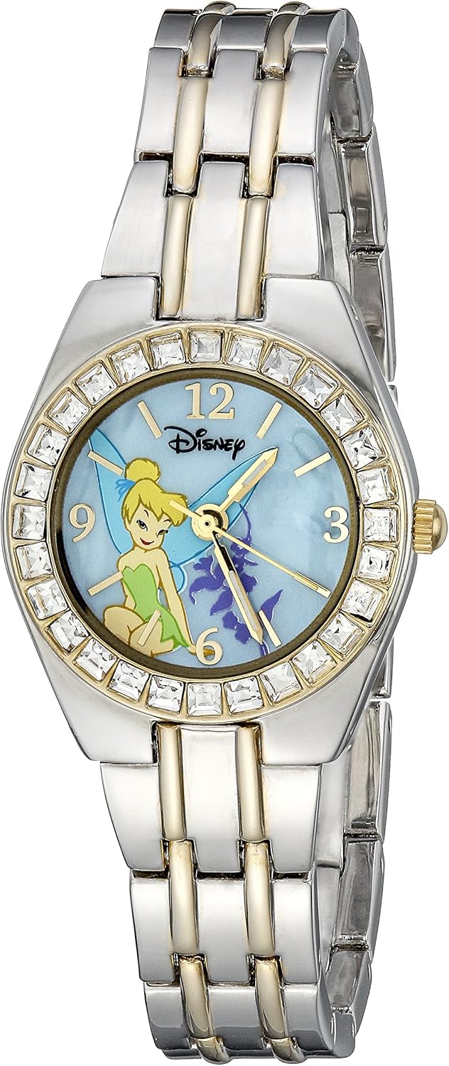 Disney Women's TK2008 Tinkerbell TwoTone Bracelet Watch