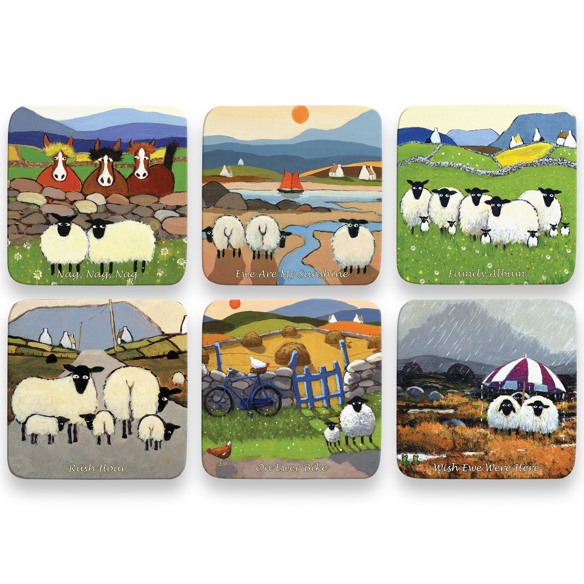 Thomas Joseph - Set of 6 Coasters (Edition 1)
