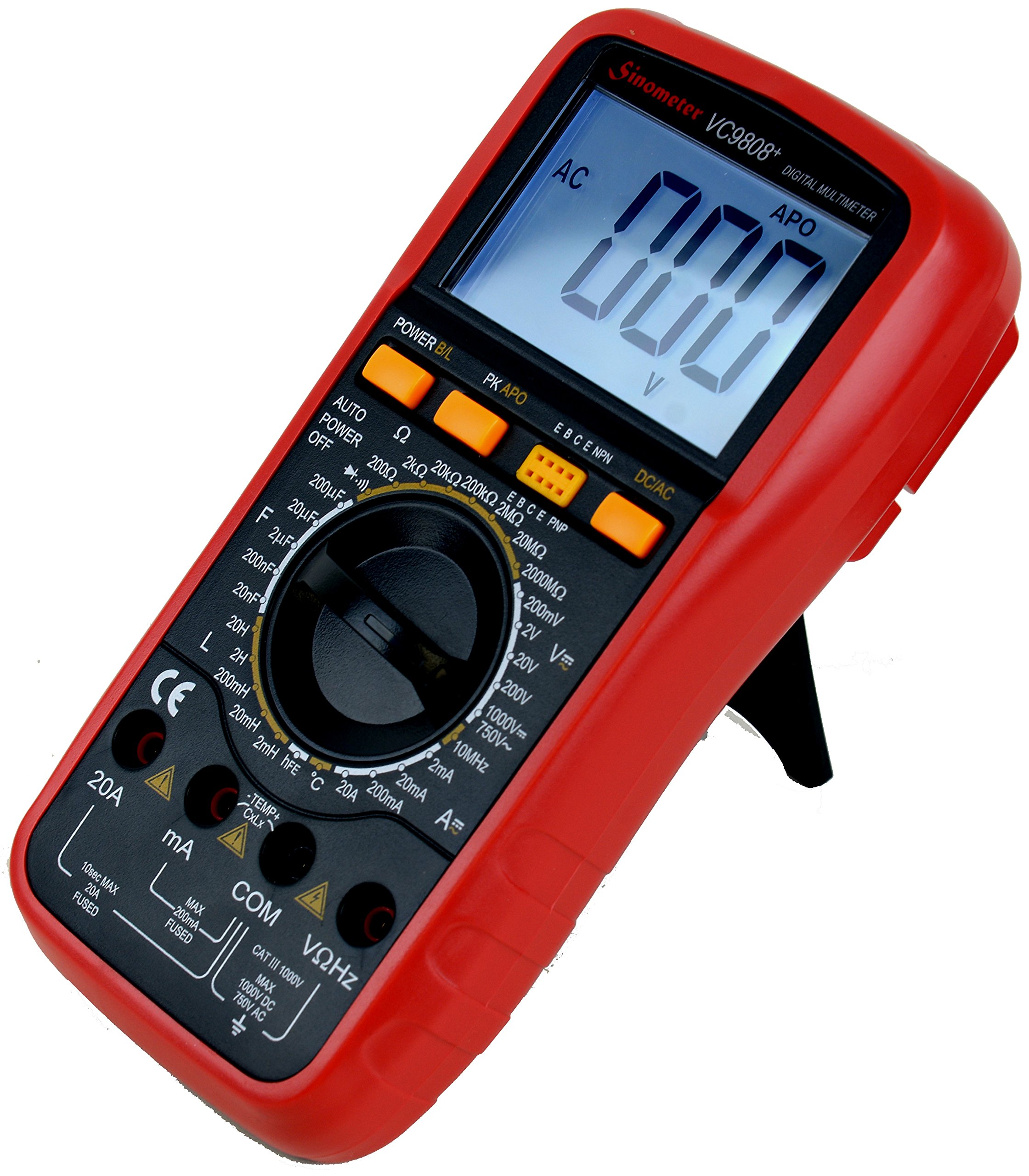 Sinometer VC9808 30Range Digital Multimeter & LCR Meter, A