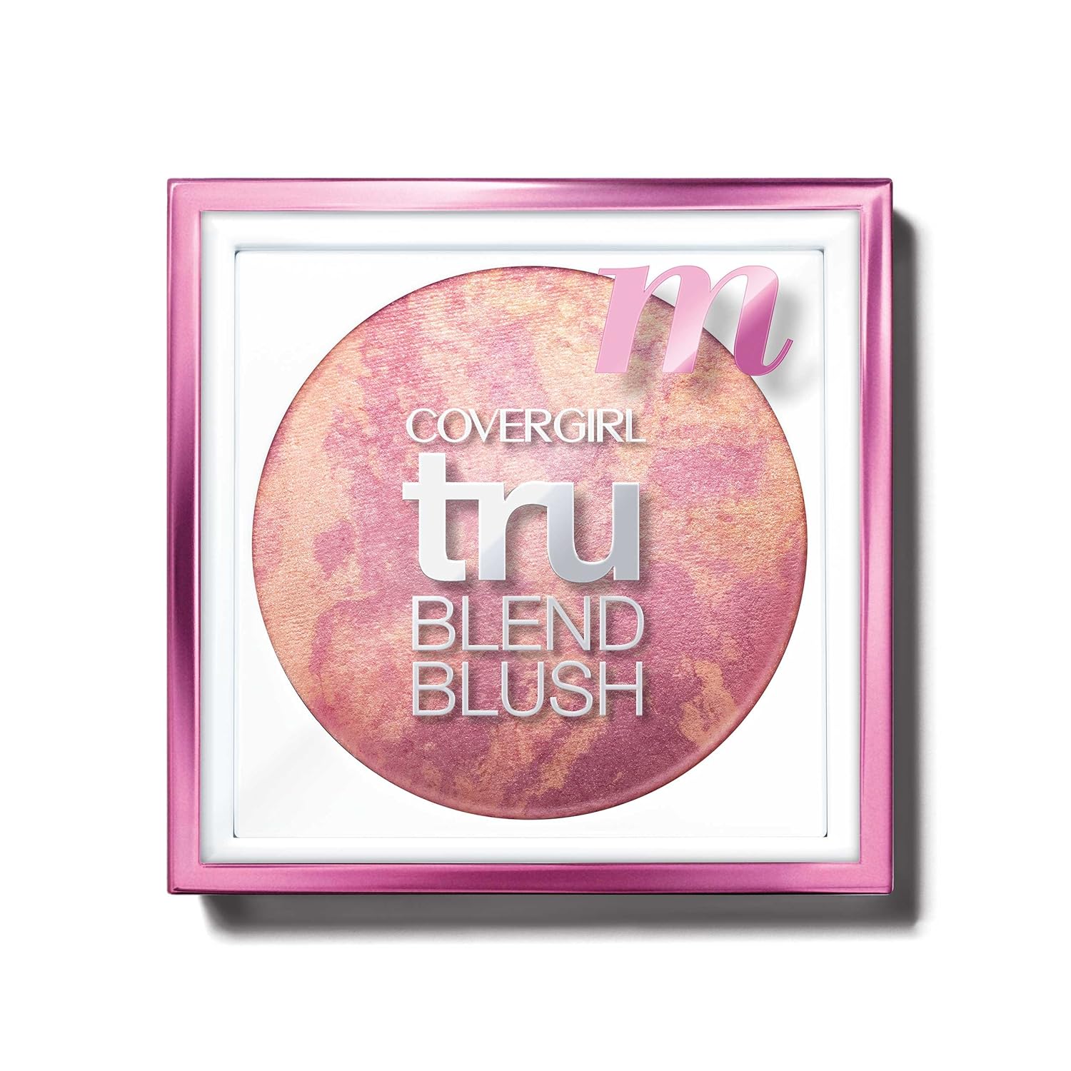 COVERGIRL truBlend Baked Powder Blush Medium Rose, .1 oz