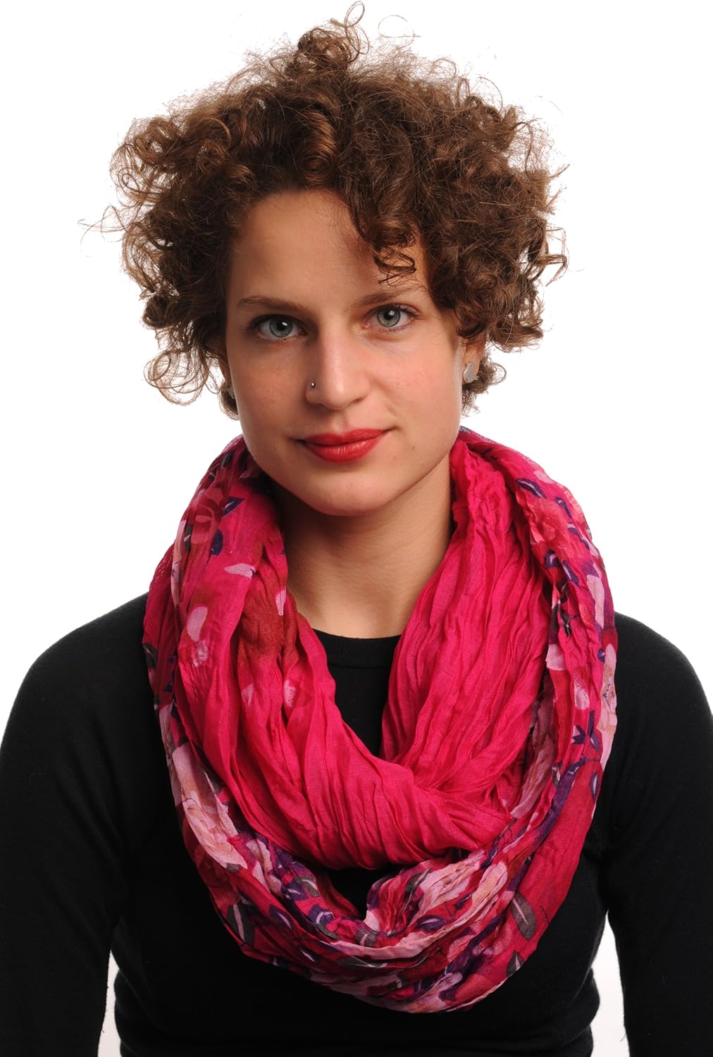 Pink snood scarf Clearance