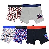 Spider-Man boys Boxer Briefs Multipacks Available With Spiderverse and Classic Prints in Sizes 4, 6, 8, 10 and 12