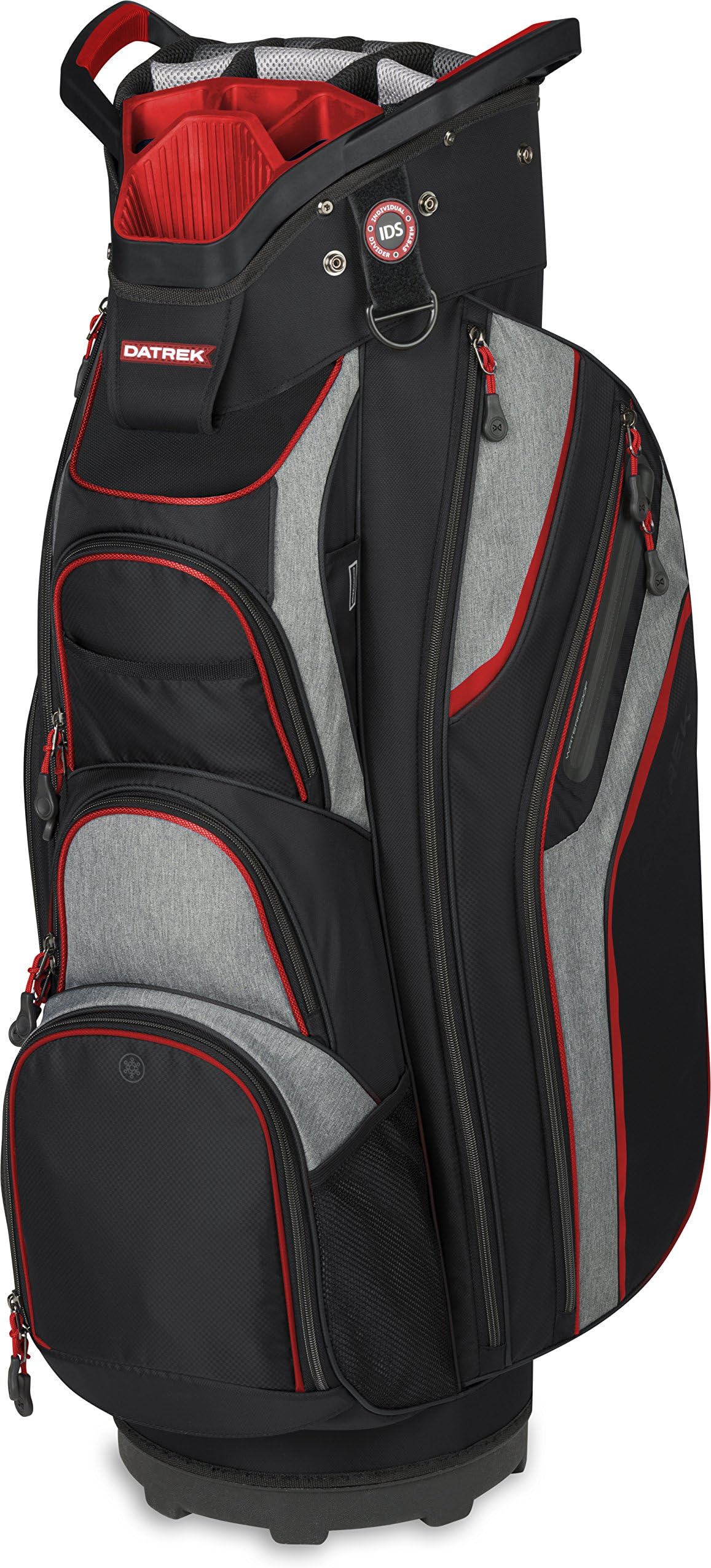 Datrek Golf SGO Cart Bag (Black/Charcoal/Red)