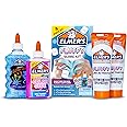 Elmer’s Fluffy Slime Kit, Includes Elmer’s Translucent Color Glue, Elmer’s Glitter Glue, Elmer’s Fluffy Slime Activator, 4 Co