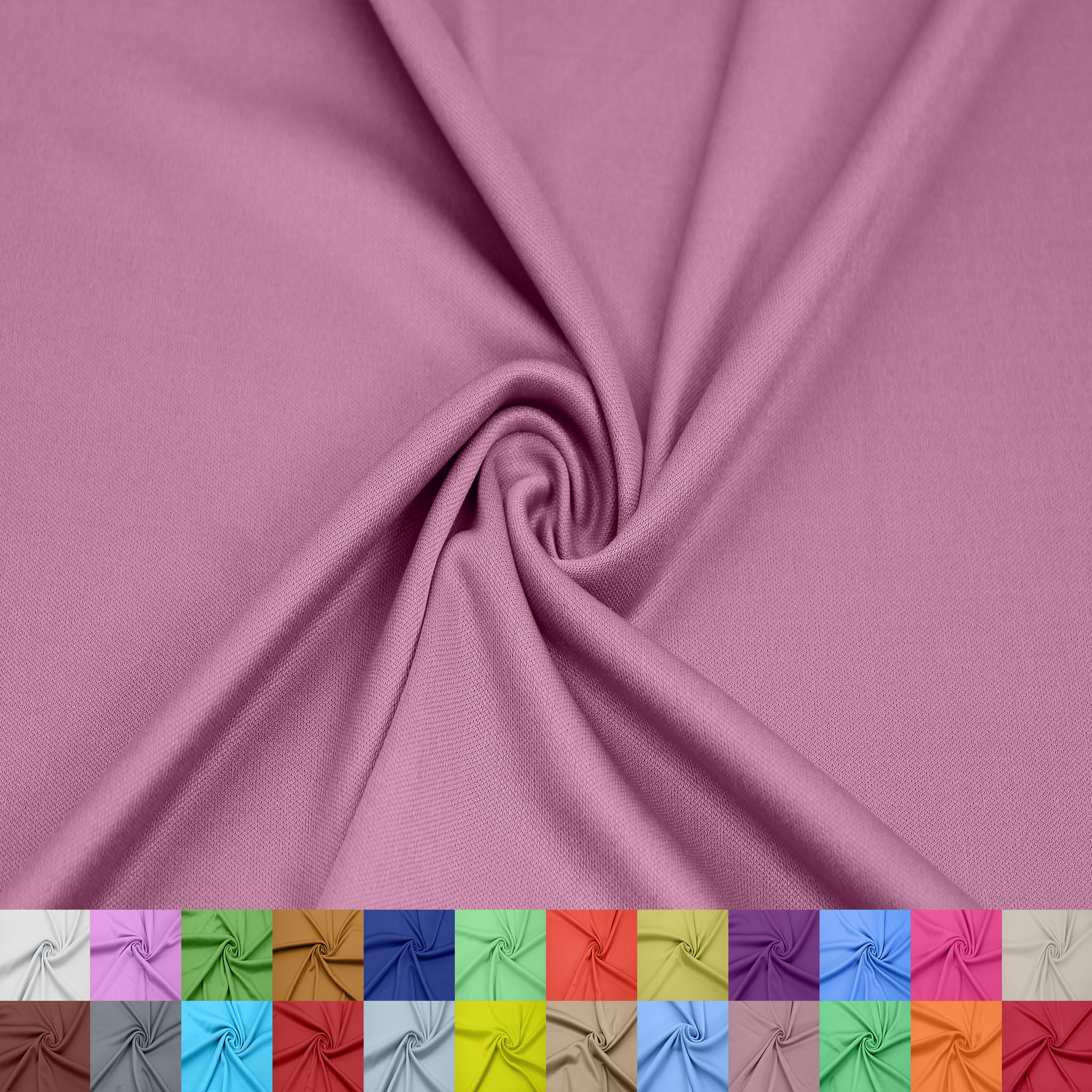 Texco Inc 60" Wide 100% Polyester Interlock Lining
