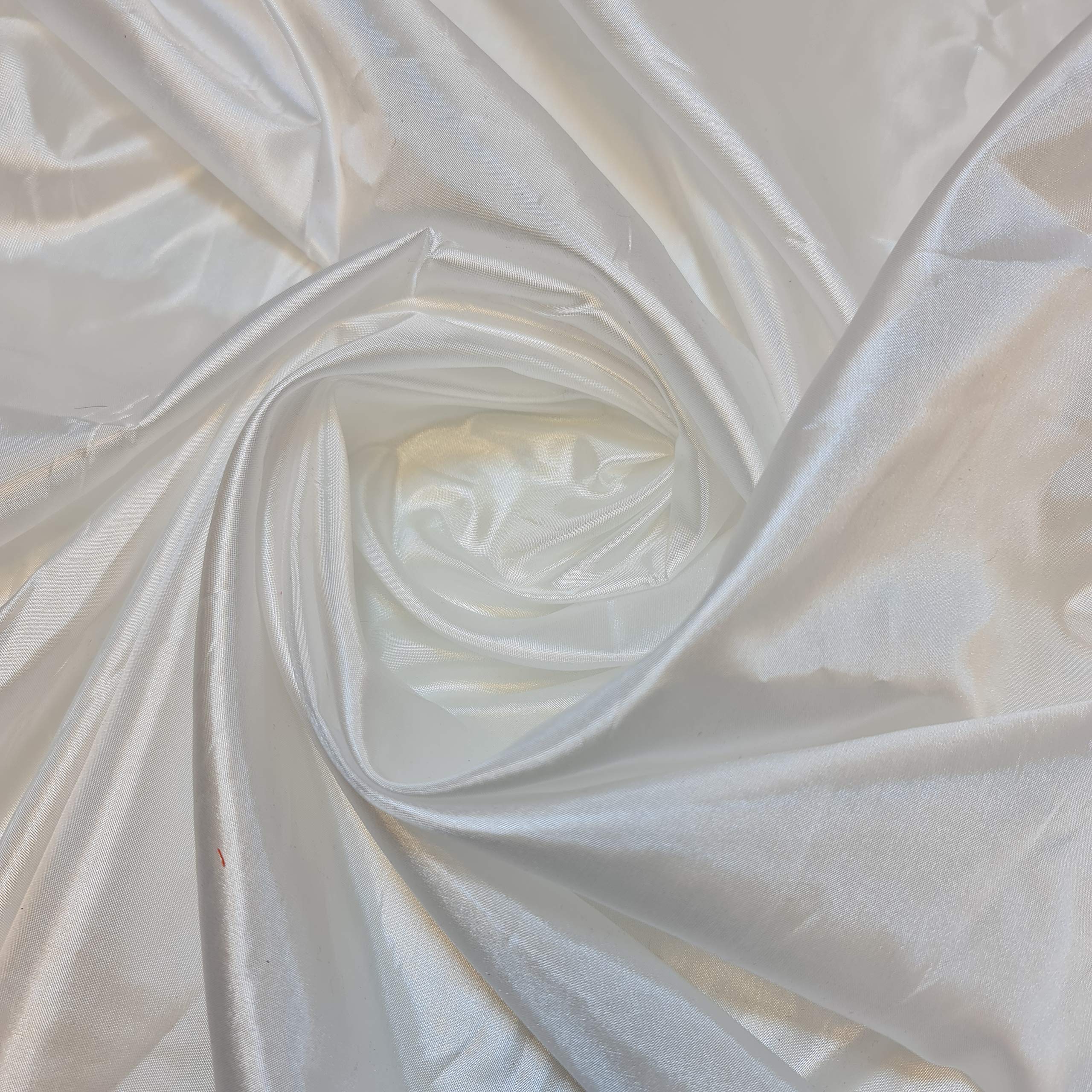 Habotai Dress Skirt Jacket Anti Static Lining Decor Fabric 150cm STH Available in 45 Colours (White, 2 Meter)