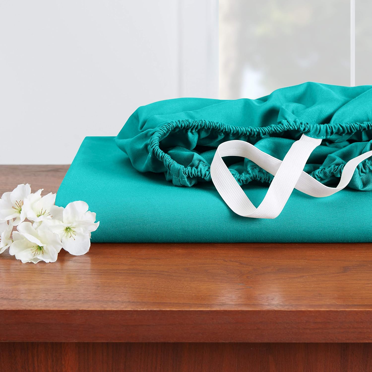6 Piece Queen Sheets - Bed Sheets Queen Size – Bed Sheet Set Queen Size - 6 PC Sheets - Deep Pocket Queen Sheets Microfiber Queen Bedding Sets Hypoallergenic Sheets - Queen - Teal Blue: Home & Kitchen