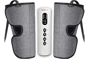 SHINE WELL Calf Massager for Circulation, Leg Compression Massager for Circulation fsa with 3 Modes 3 Intensities 2 Timing, for Restless Legs Syndrome Relief