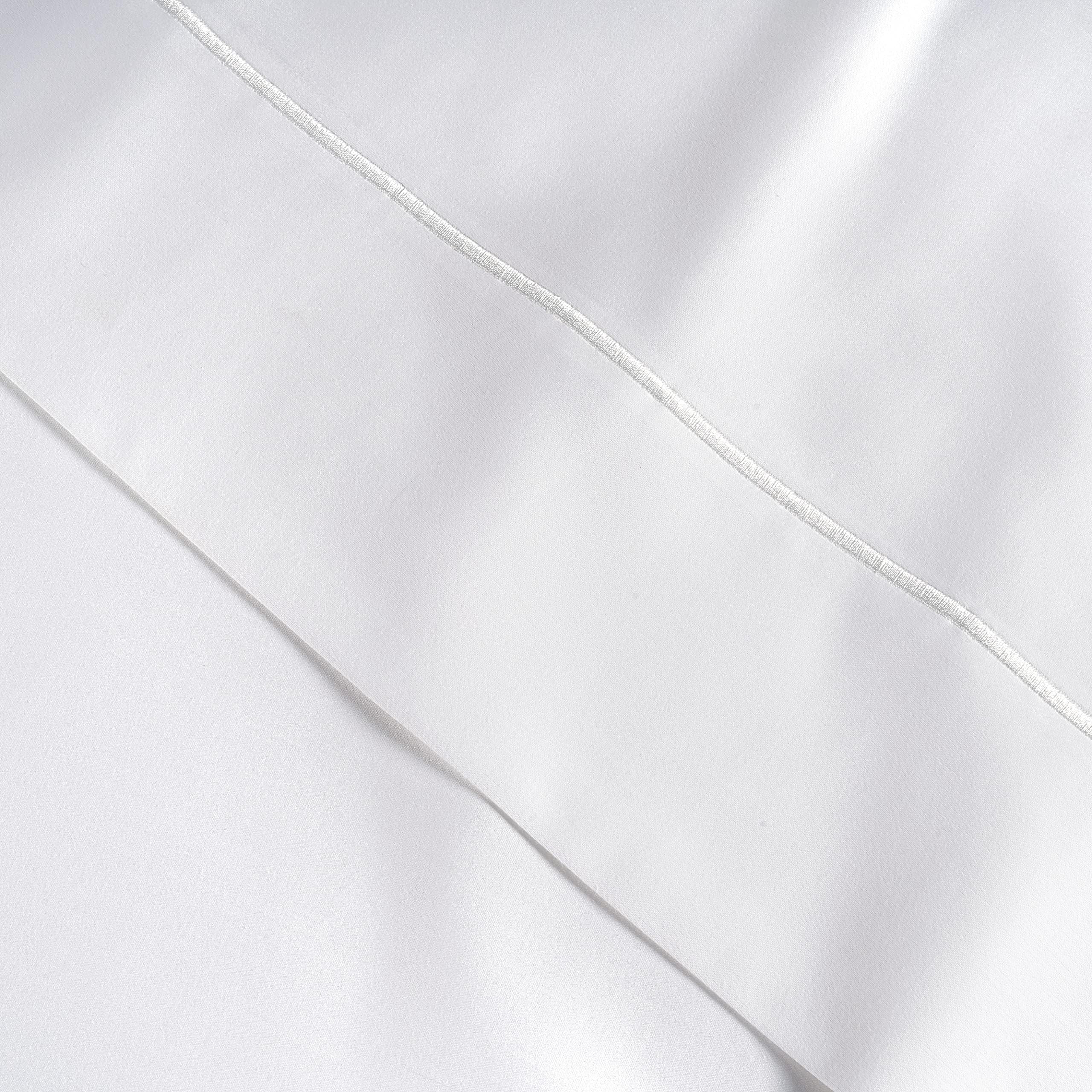 LANE LINEN 100% Egyptian Cotton King Sheets Set – 4 Piece Sateen Weave Bed Sheets, Ultra Soft, 16