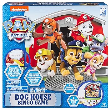 Paw Patrol Dog House Bingo