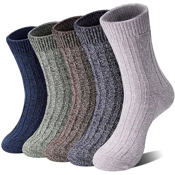 LORITTA WOOL SOCKS FOR WOMEN WARM WINTER SOCKS...
