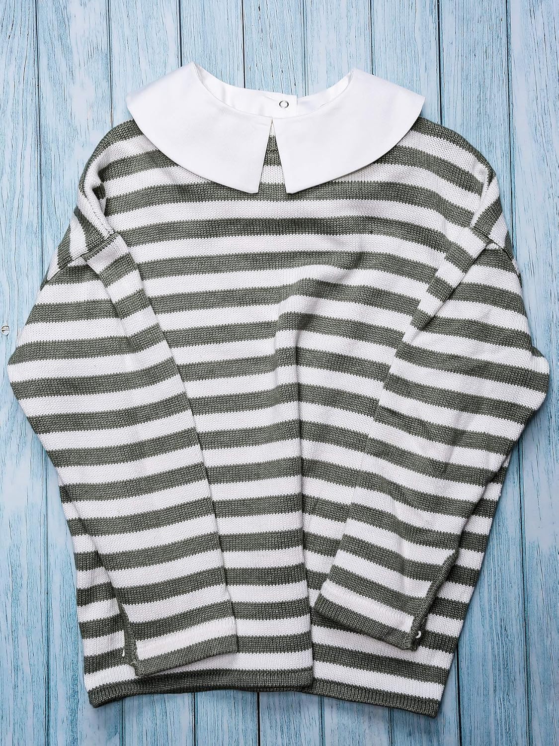 SATINIOR 2 Pieces Fake Collars Dickey Collar Detachable Collars for Women Girls (White): Clothing