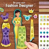 Imagimake DIY Magnetic Dress-Up Indian Princess 30-Piece Set view 4
