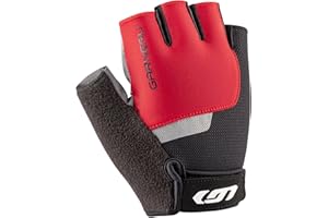 Garneau Men's Biogel Rx Bike Gloves | Half-Finger Cycling Gloves for Men | Shock-Absorbing Pad | Breathable & Lightweight