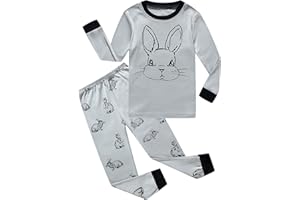 Family Feeling Little Boys Girls Child Pajamas Sets 100% Cotton Toddler Pjs