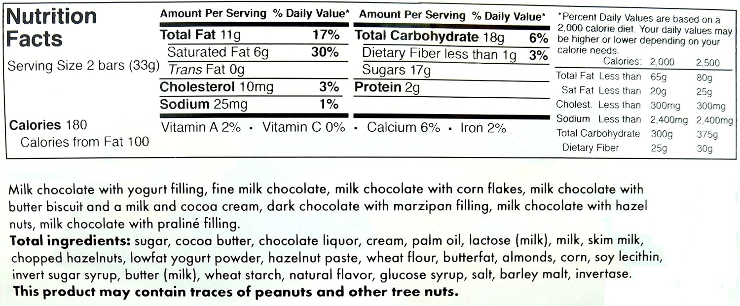 Ritter Sport Assorted Mini Chocolate Squares 1 Lb Bag In A Blacktie Box Amazon Ca Grocery