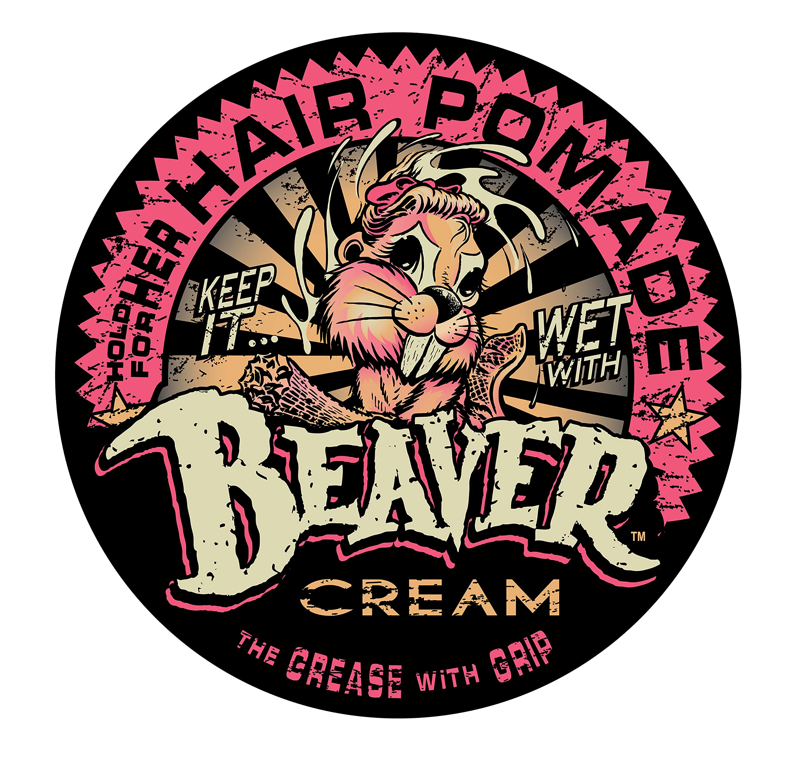 Cock Grease Beaver Cream Keep It Wet Hair Pomade For Her 100g
