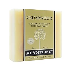 Plantlife Cedarwood Bar Soap - Moisturizing and