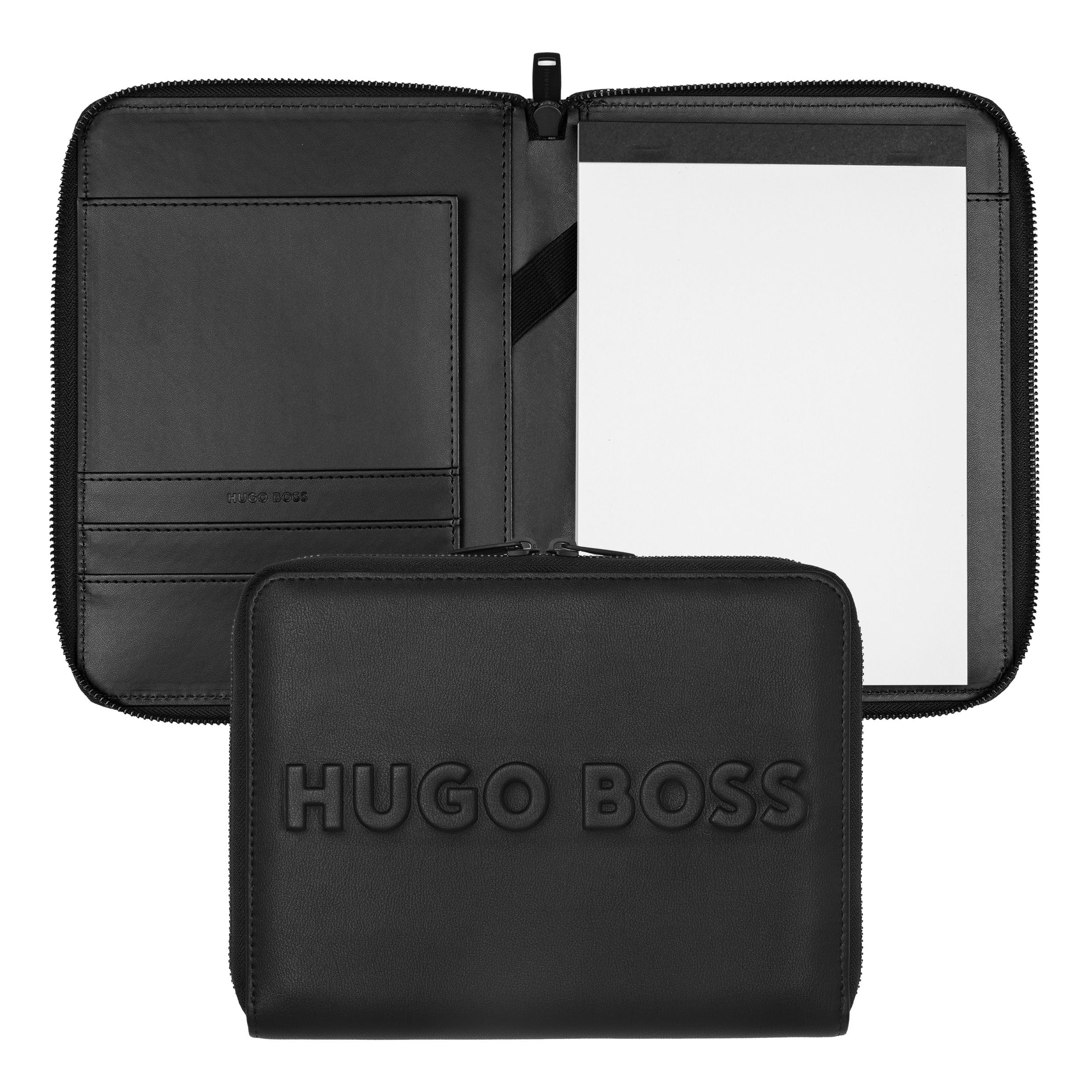 Hugo Boss Conference Folder Label Black A5